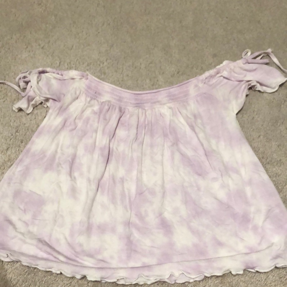An Off the Shoulder Shirt